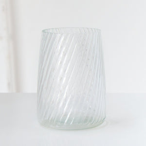 Ribbed Pattern Vase
