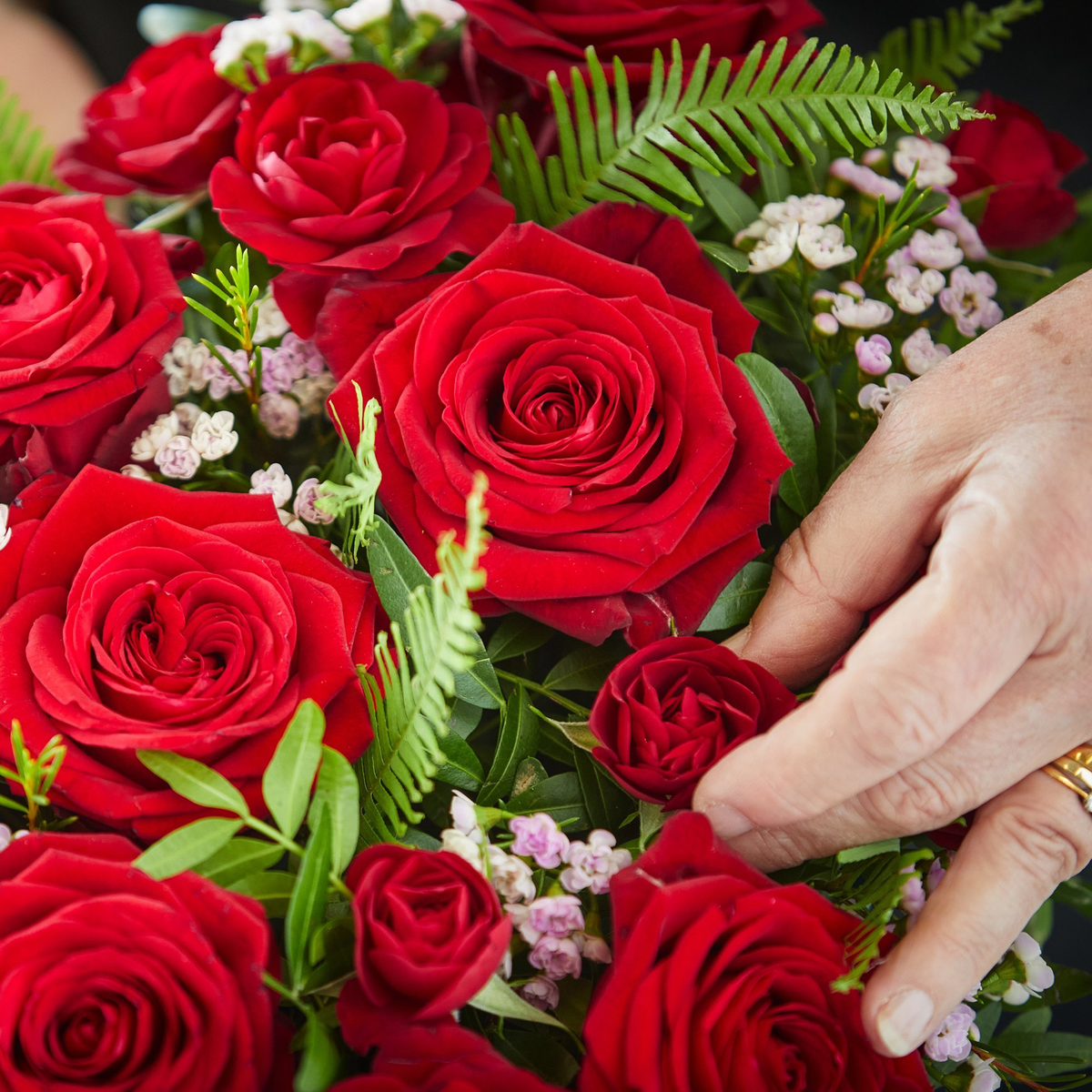 Created with love by a local florist