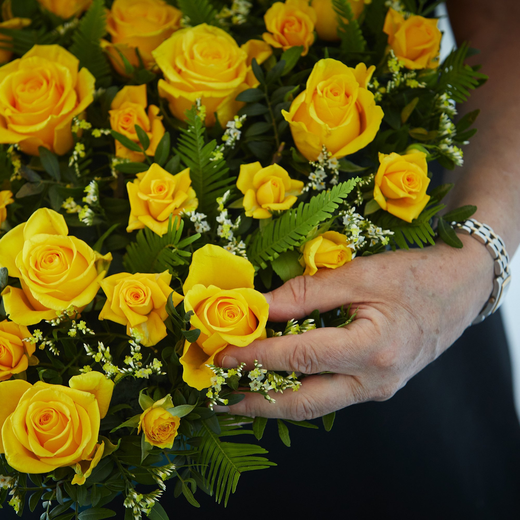 Created with love by a local florist