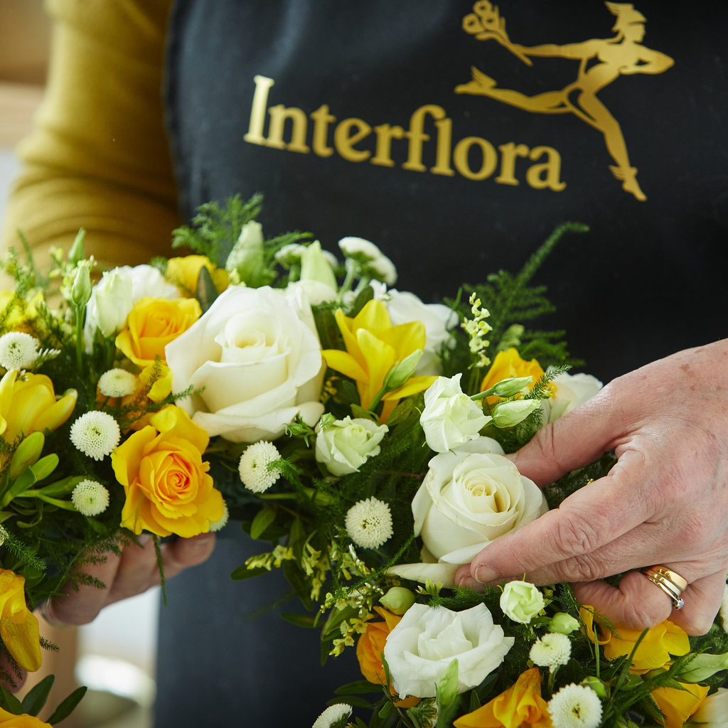 Created with love by a local florist