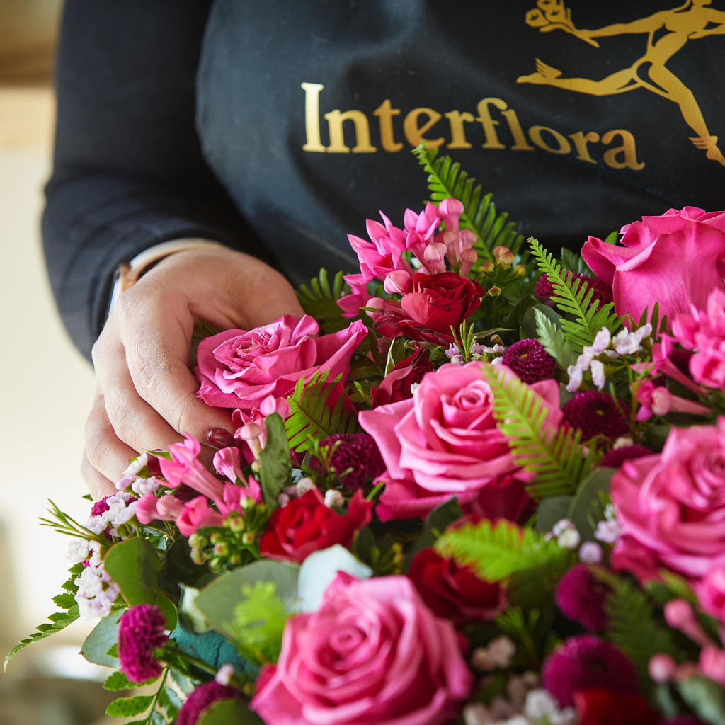 Crafted by a local florist