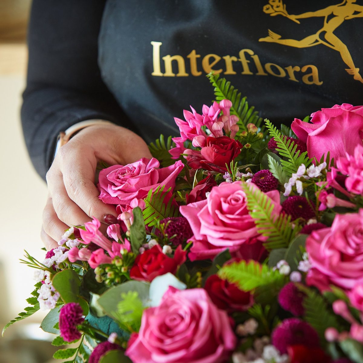 Crafted by a local florist
