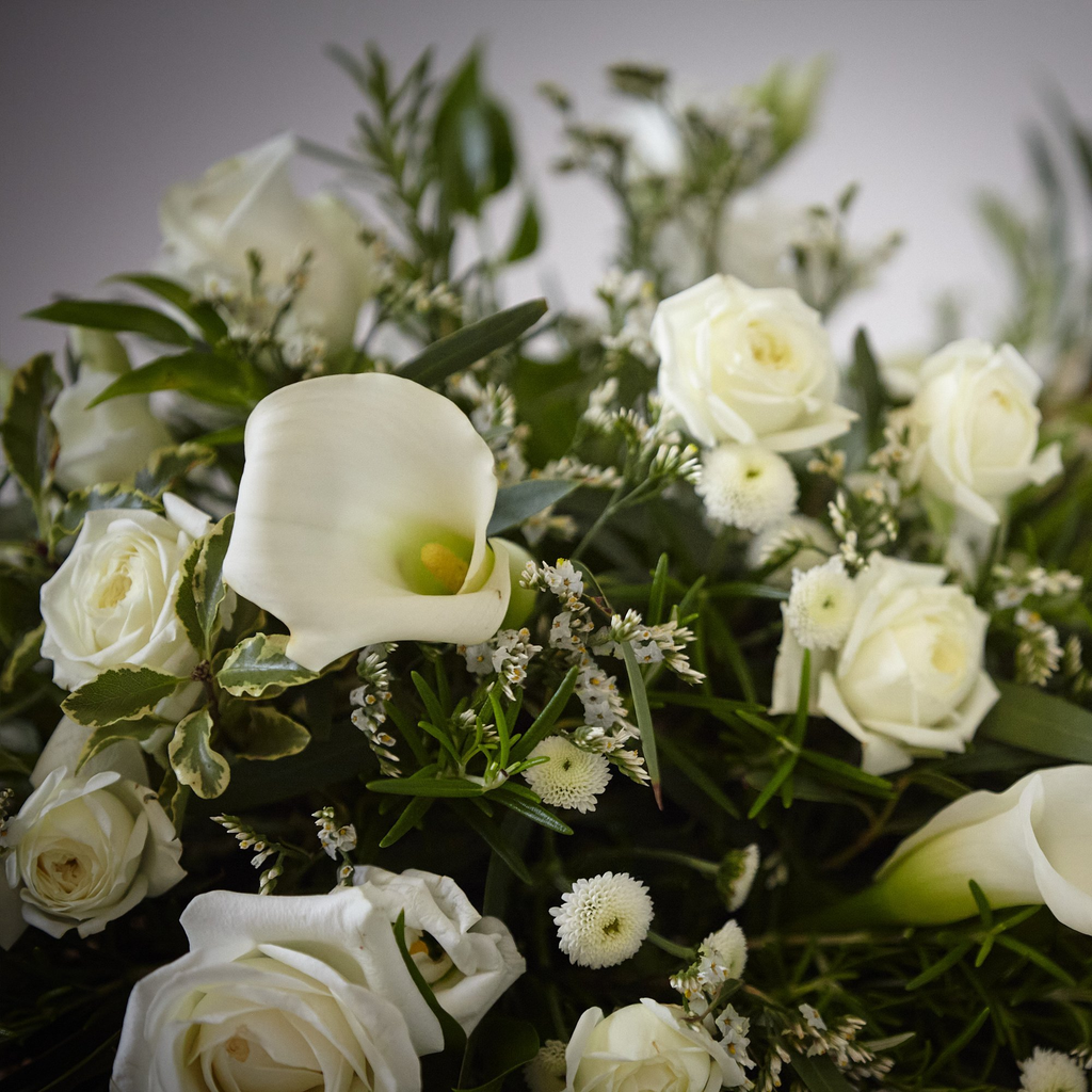 Crafted by a local florist