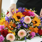 Crafted by a local florist