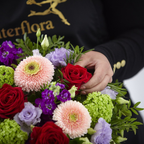 Crafted by a local florist