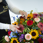 Crafted by a local florist