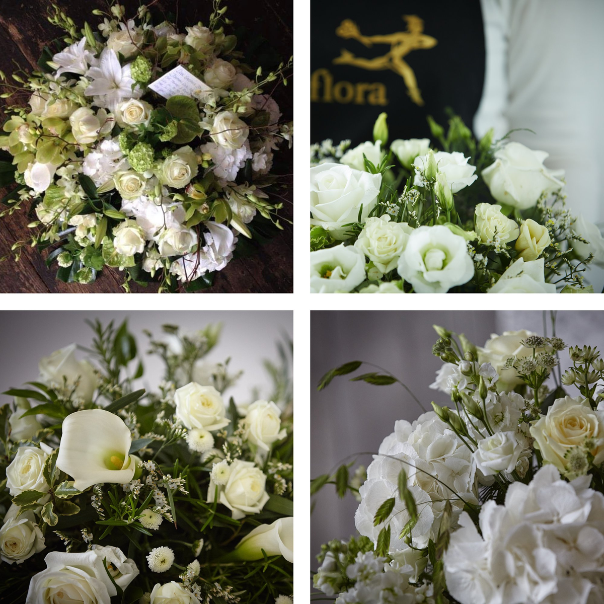 Every arrangement is unique and seasonal