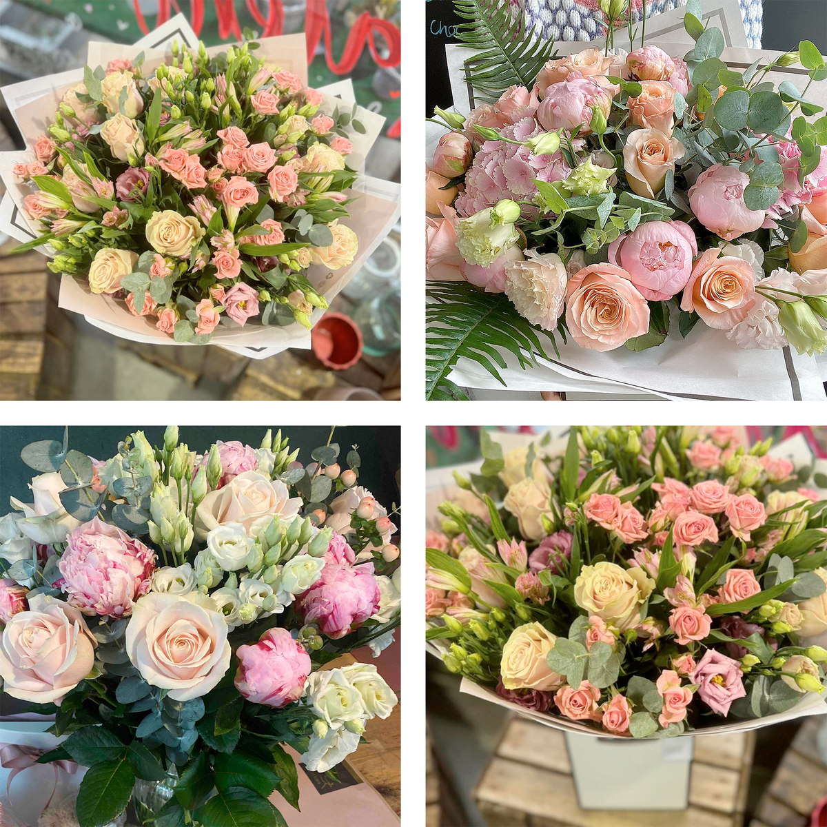 Image 2 of 5 of Beautifully Simple Pink Blooms - Extra Large