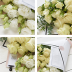 Image 2 of 4 of Beautifully Simple White Flower Wrap