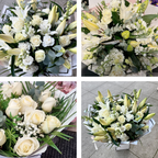 Image 2 of 5 of Luxury White Flower Bouquet