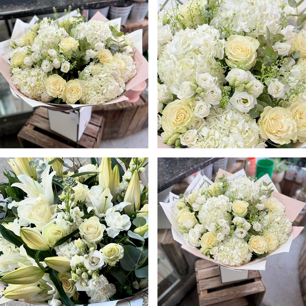 Image 2 of 5 of Beautifully Simple White Blooms - Extra Large