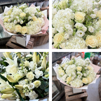 Image 2 of 5 of Beautifully Simple White Blooms - Extra Large