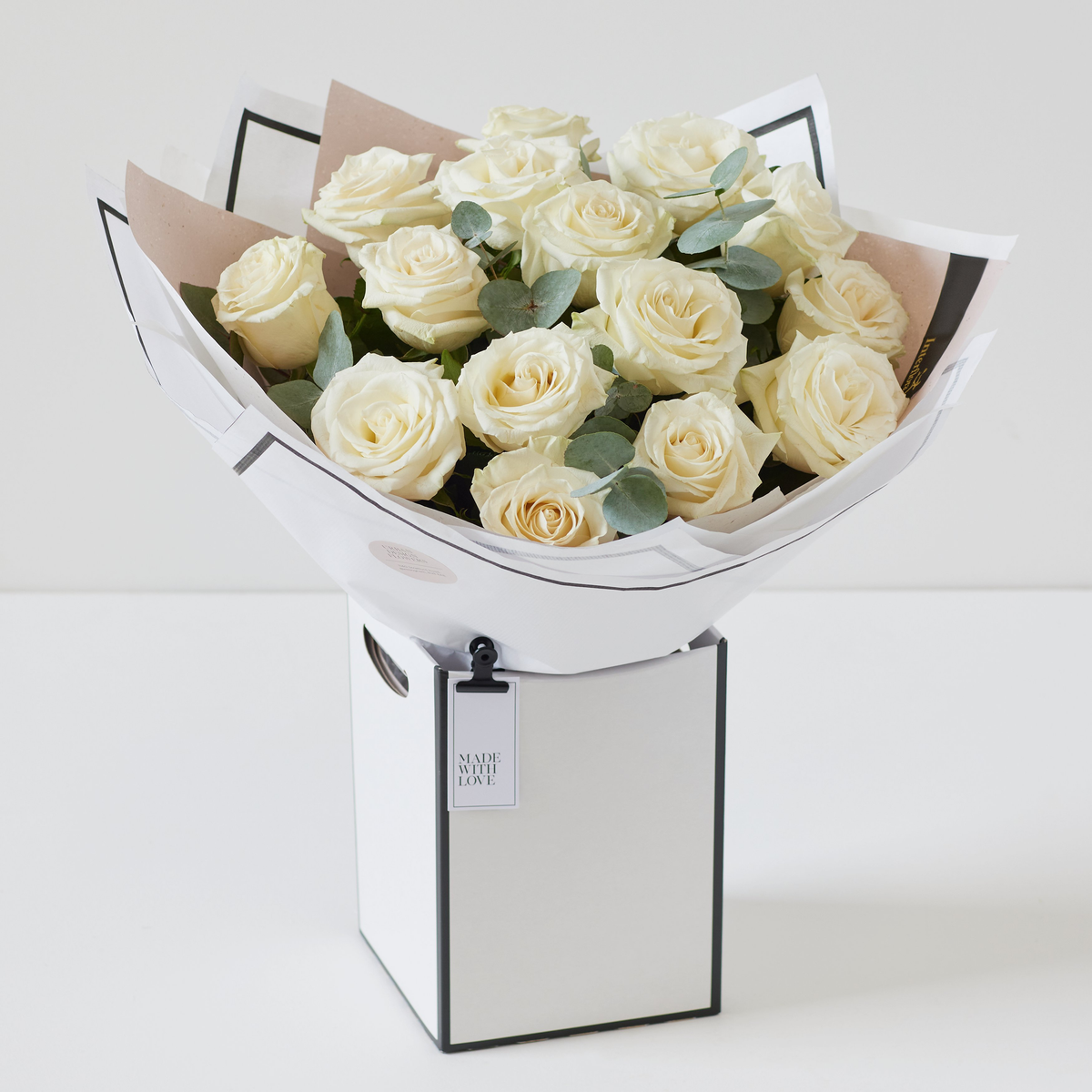 Image 1 of 5 of Beautifully Simple White Roses