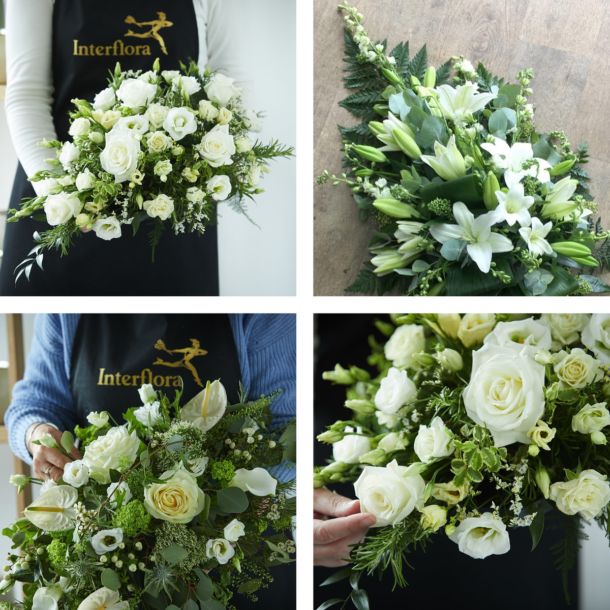 Every arrangement is unique and seasonal