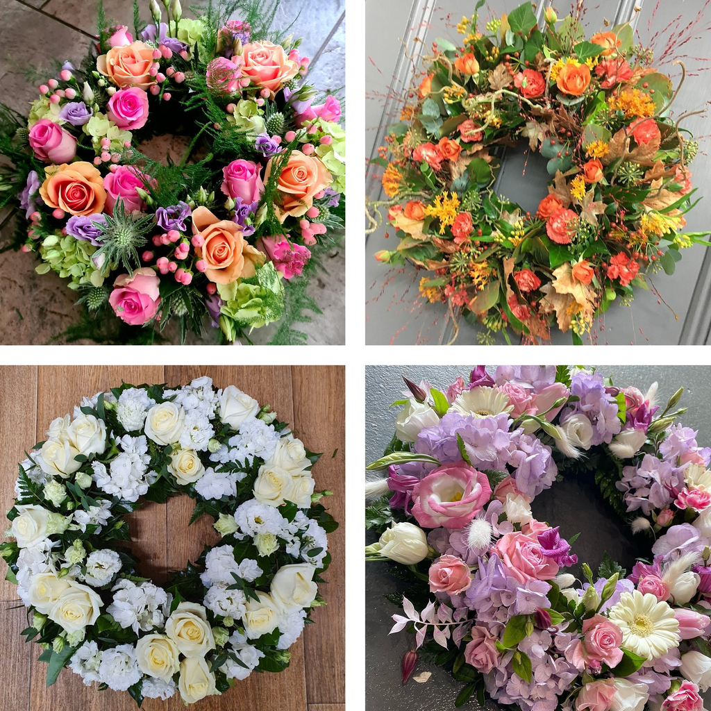 Every arrangement is unique and seasonal