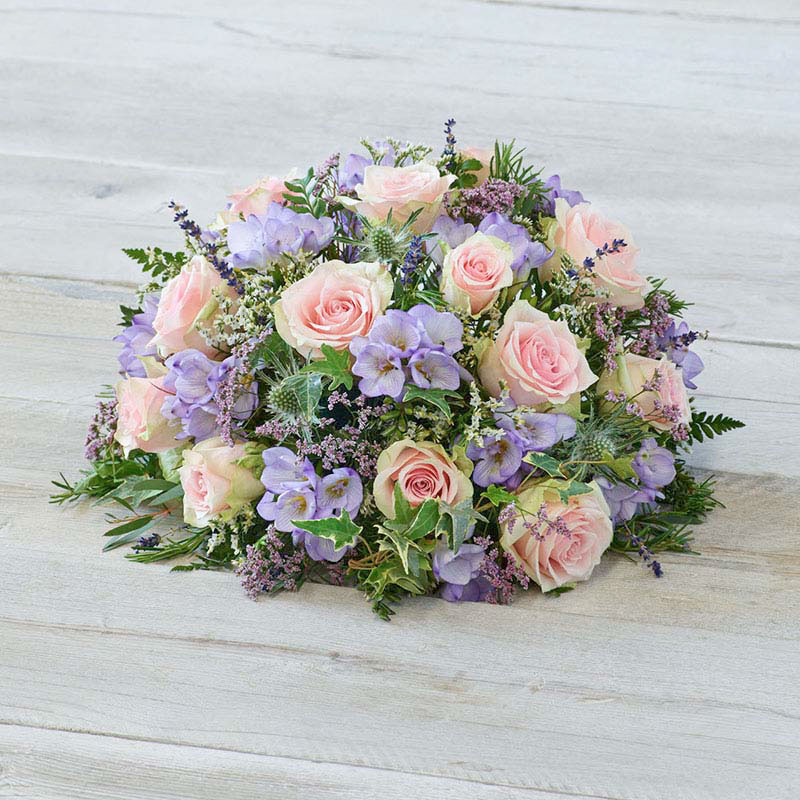 Rose and Freesia Posy Standard Pink and Lilac