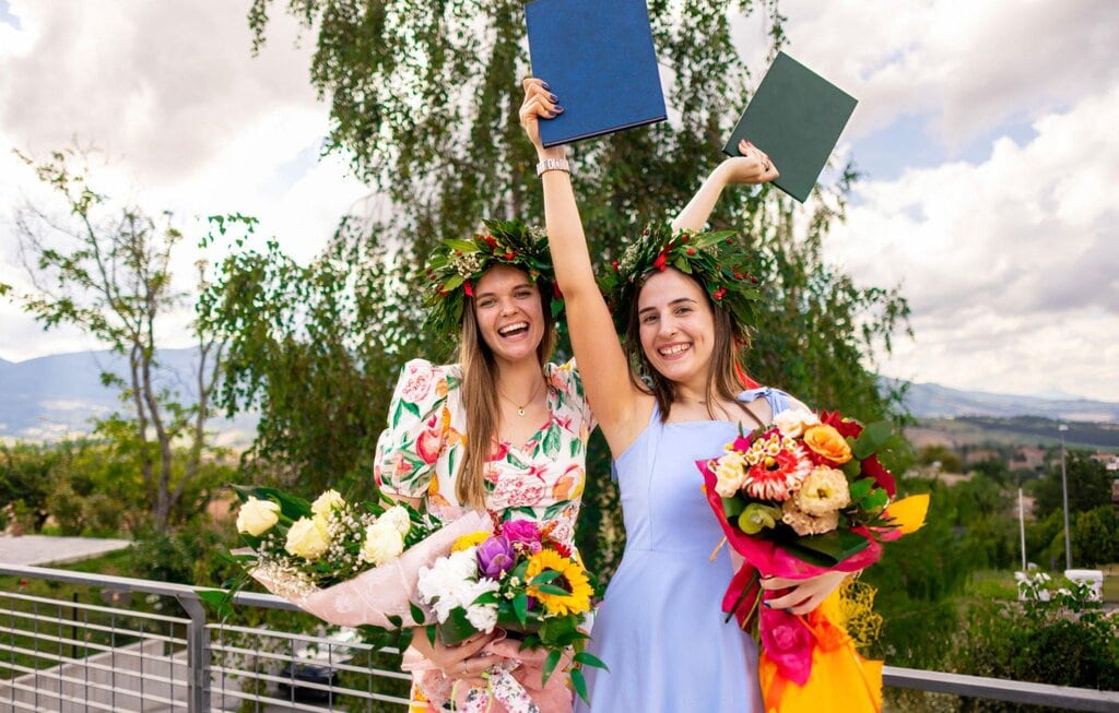 graduation flowers