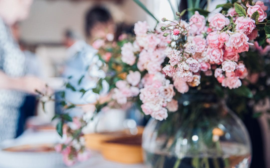 fresh flower water
