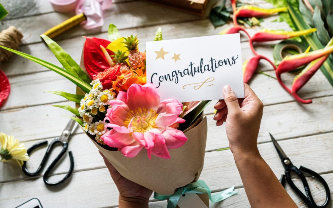 congratulations bouquet